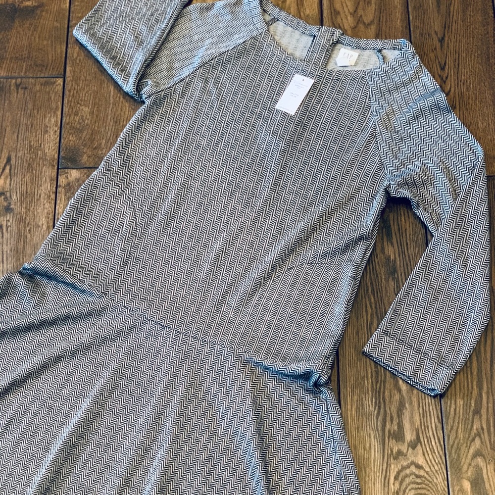 NWT GAP Girls’ Long-Sleeved Houndstooth Dress